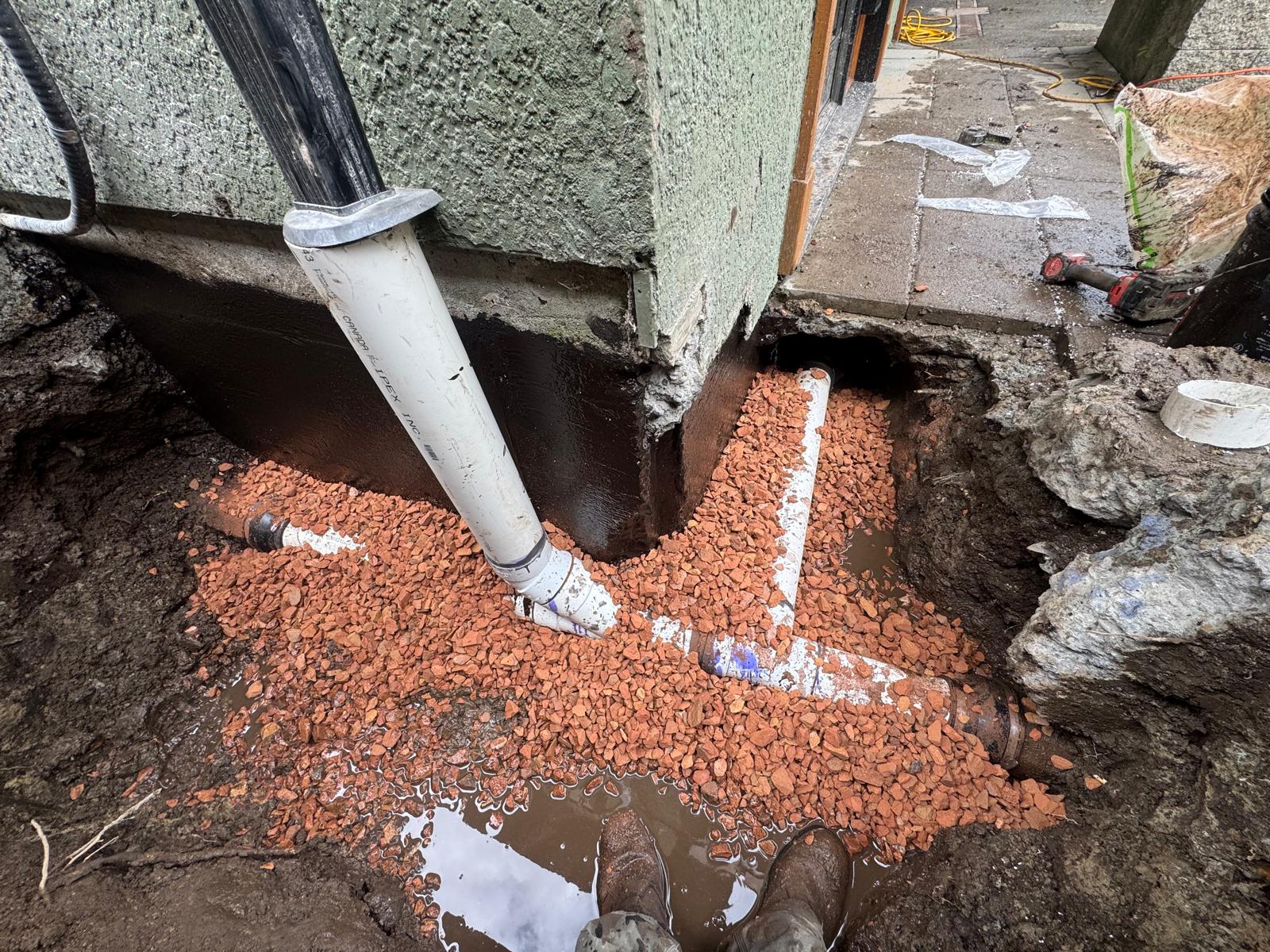 Foundation repair completion